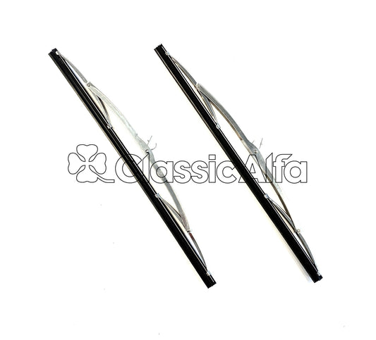 WI010  PAIR 13" WIPER BLADES WITH HOOK ENDS