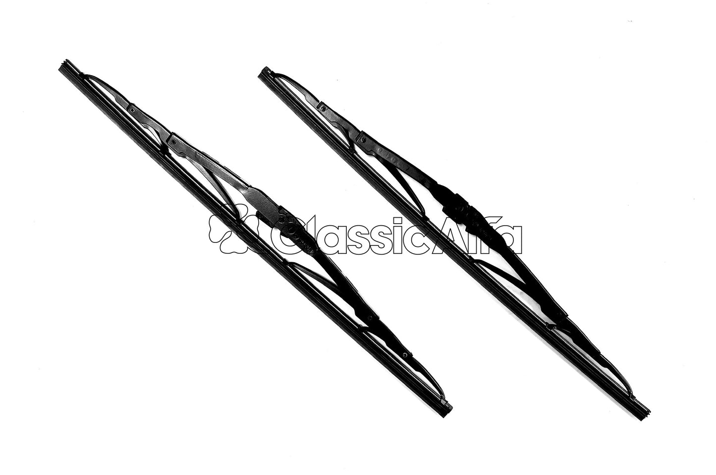 WI011 PAIR OF BLACK 16" WIPER BLADES - LATE SPIDER