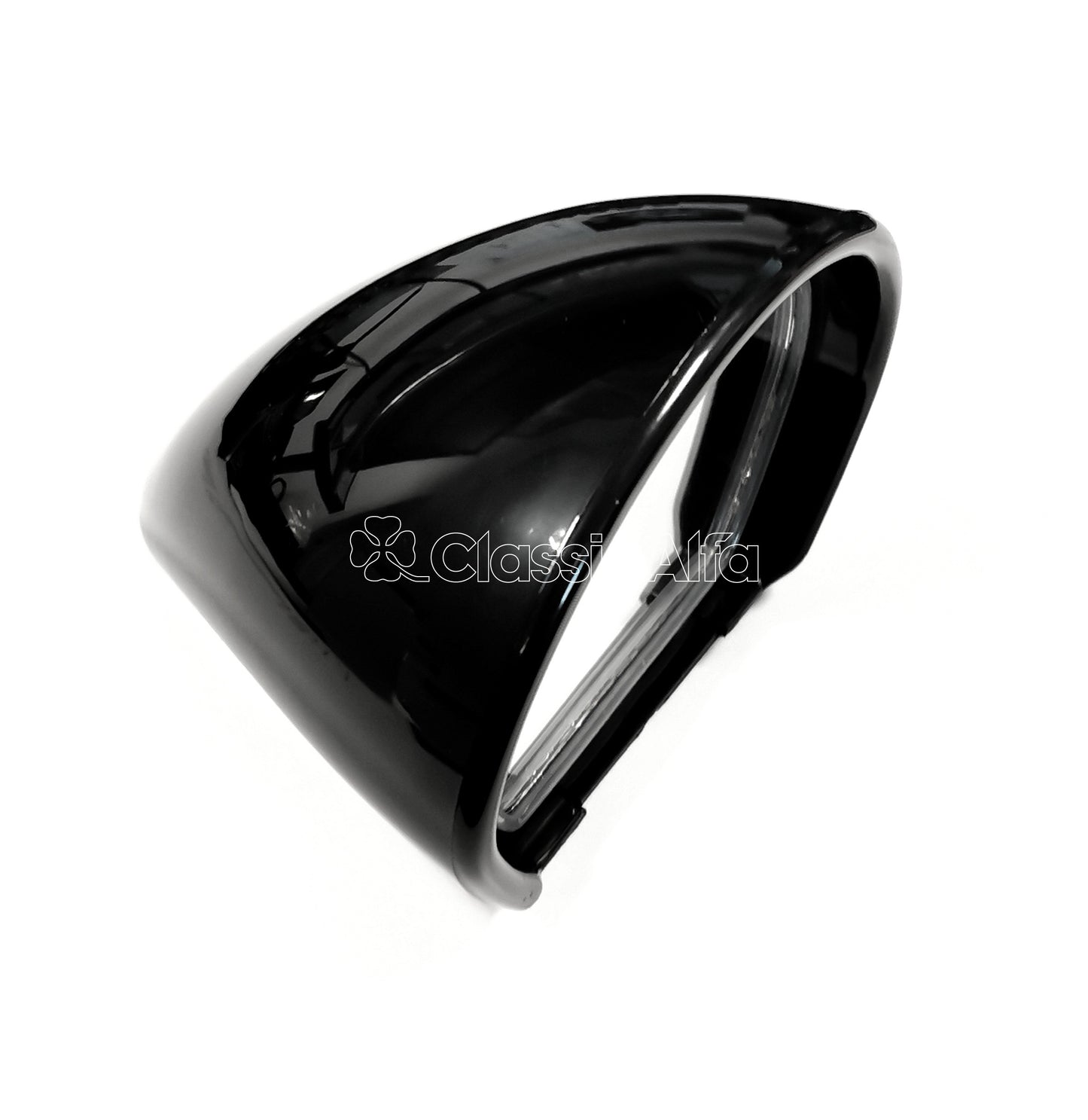 AC060 GTA STYLE SEBRING MIRROR - BLACK PLASTIC