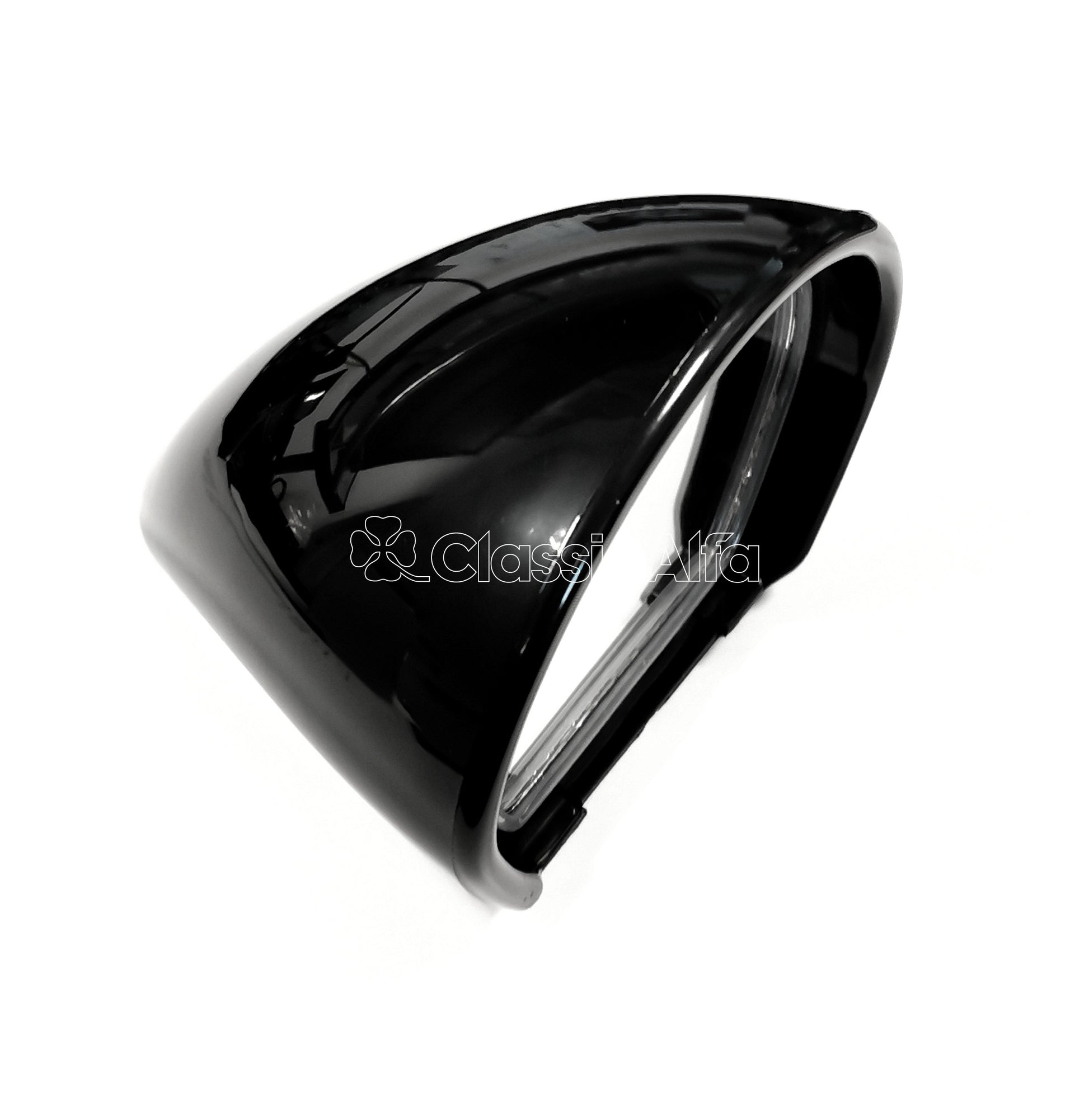 AC060 GTA STYLE SEBRING MIRROR - BLACK PLASTIC