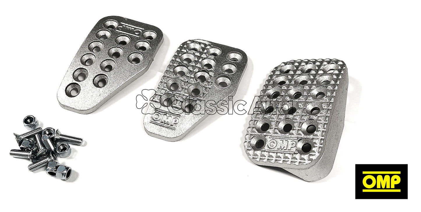 AC128 ALUMINIUM PEDAL PAD SET OMP  - ALL 105 SERIES