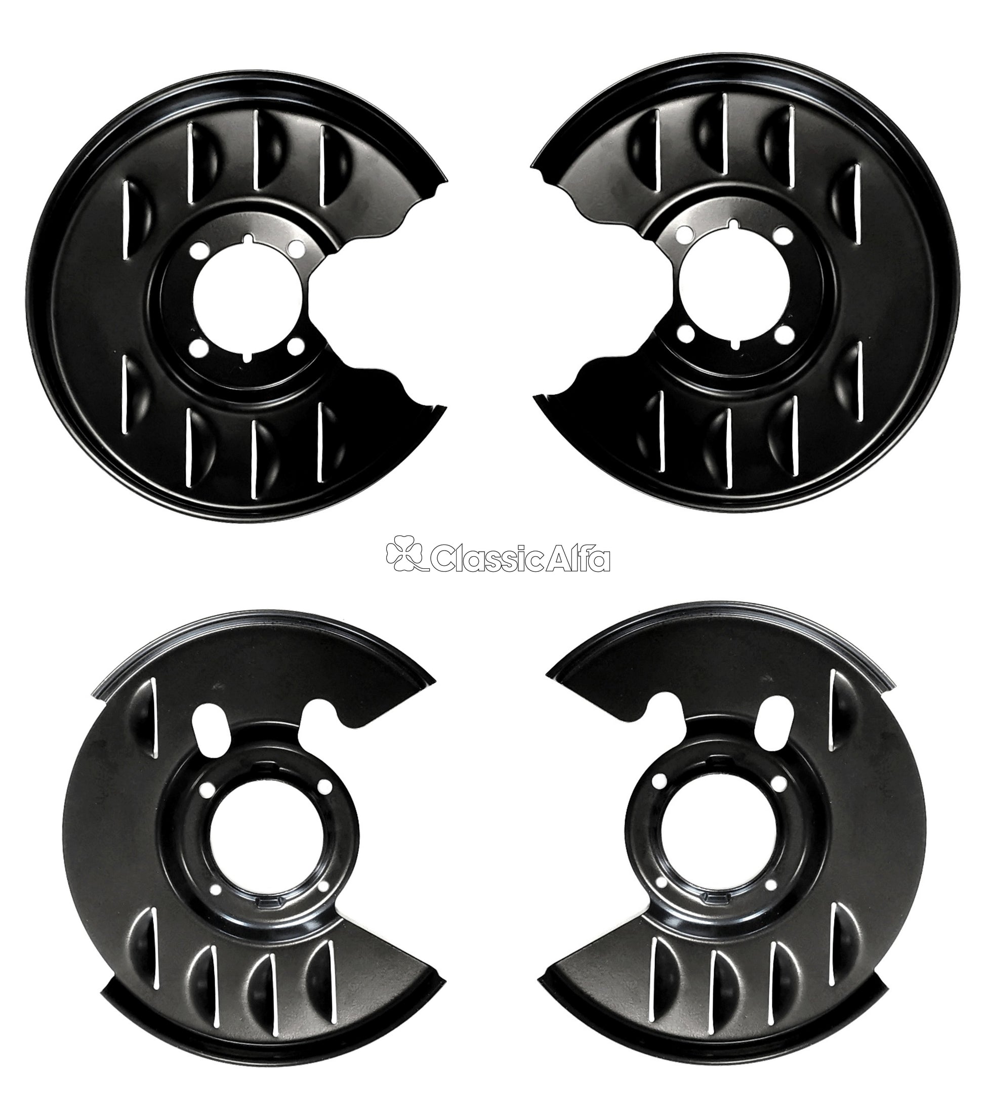 BR210 SET OF ALLOY BRAKE DISC BACKING PLATES  1750-2000