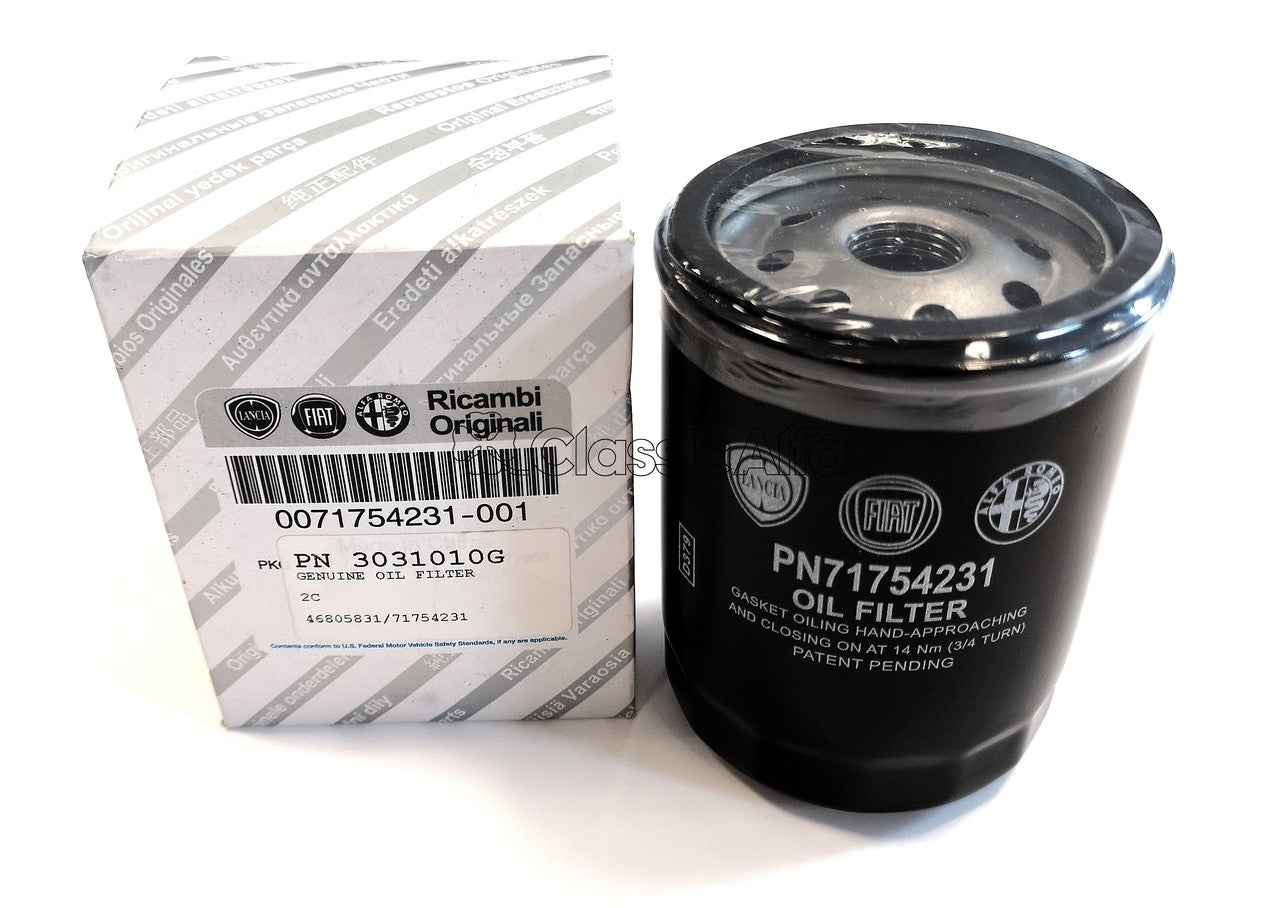 EN046 SPIN-ON STYLE OIL FILTER - ORIGINAL ALFA