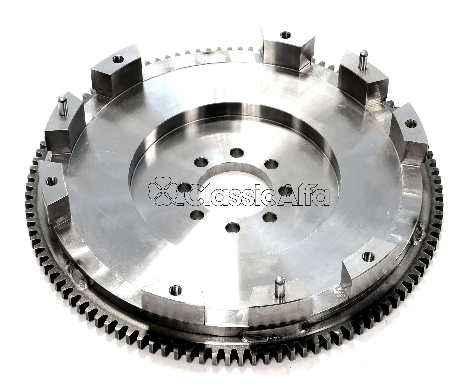EN537 LIGHTWEIGHT 8 BOLT STEEL FLYWHEEL 110 TEETH 215mm