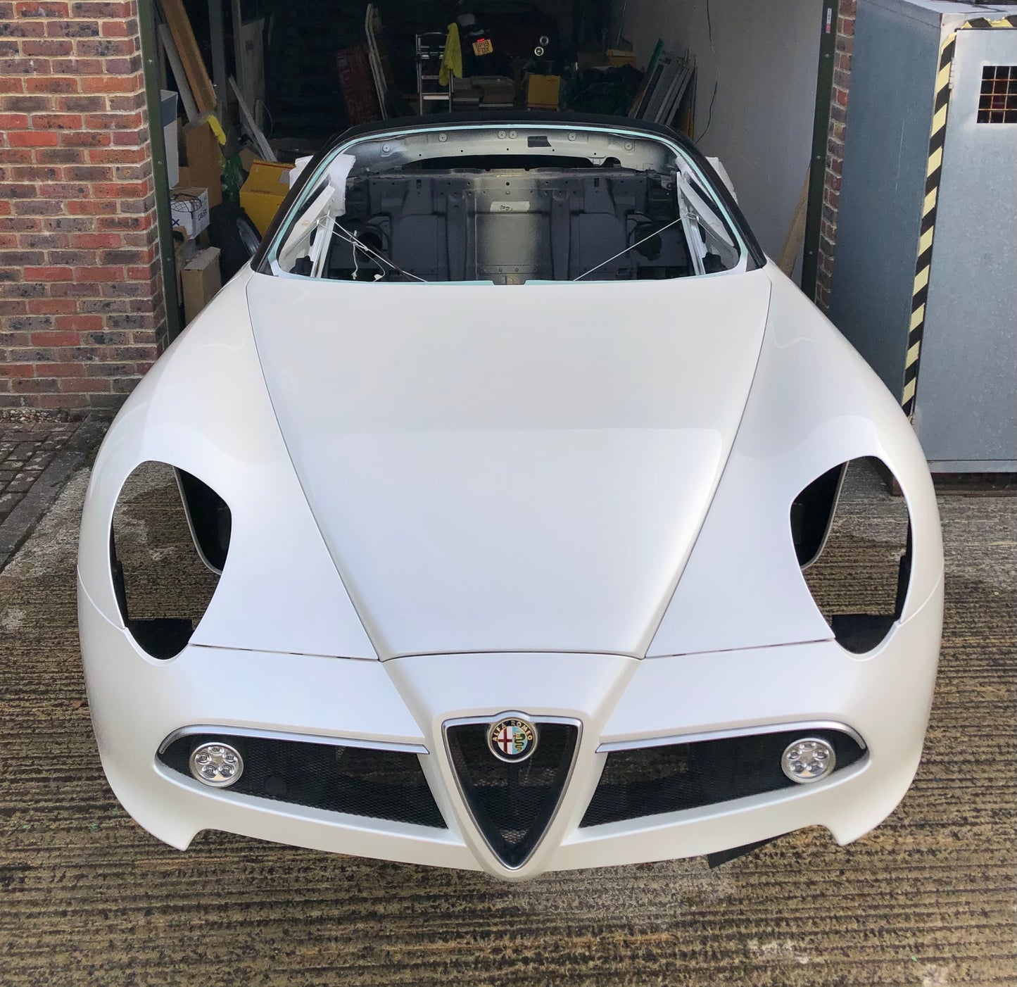 8C SPIDER BODYSHELL AND PARTS - FROM £9,750