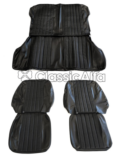 IN004/2 SPRINT GTV SET SEAT COVERS - BLACK