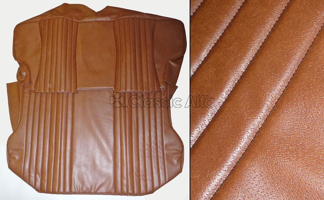 IN009 GT JUNIOR 1969-72 REAR SEAT COVER - BROWN (CINGHIALE)