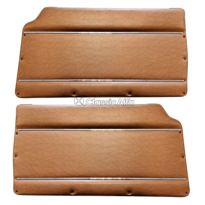 IN037 SPRINT GT/GTV/GT JUNIOR/1750 MK 1 INNER DOOR TRIM PANELS - EARLY CINGHIALE - PAIR