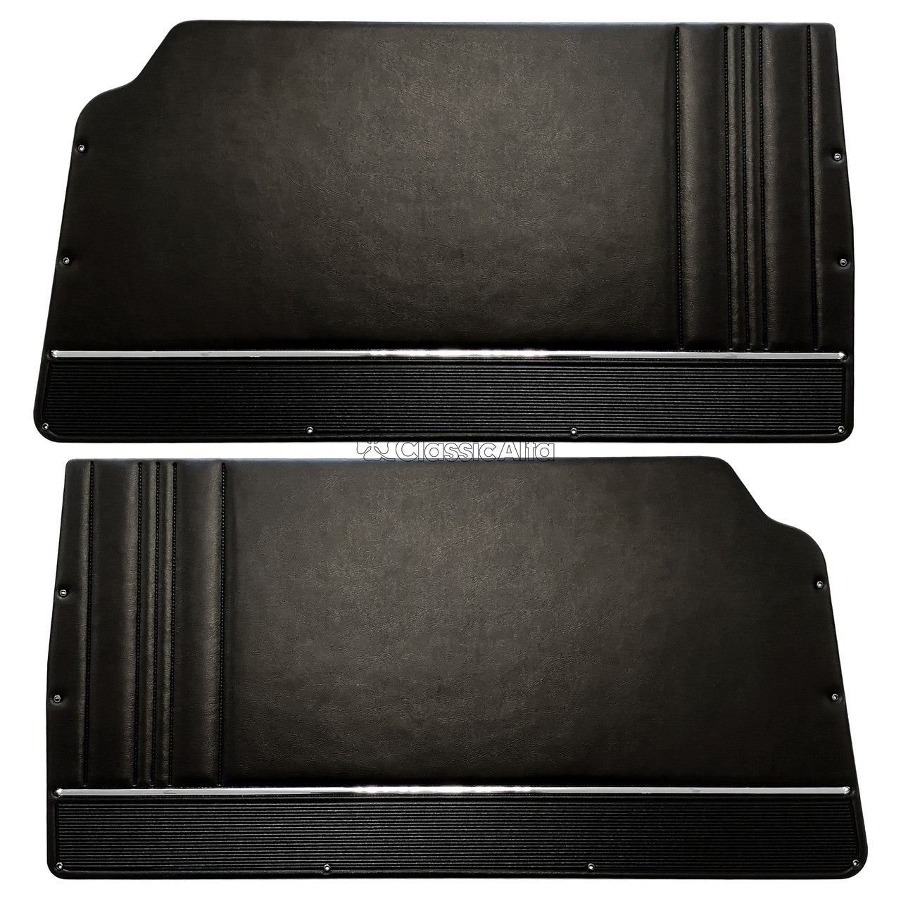 IN038 GTV 1750 MK 2 INNER DOOR TRIM PANELS - BLACK - PAIR