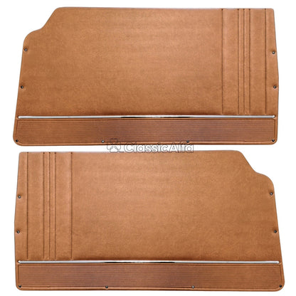 IN039 GTV 1750 MK 2 INNER DOOR TRIM PANELS - BROWN - PAIR