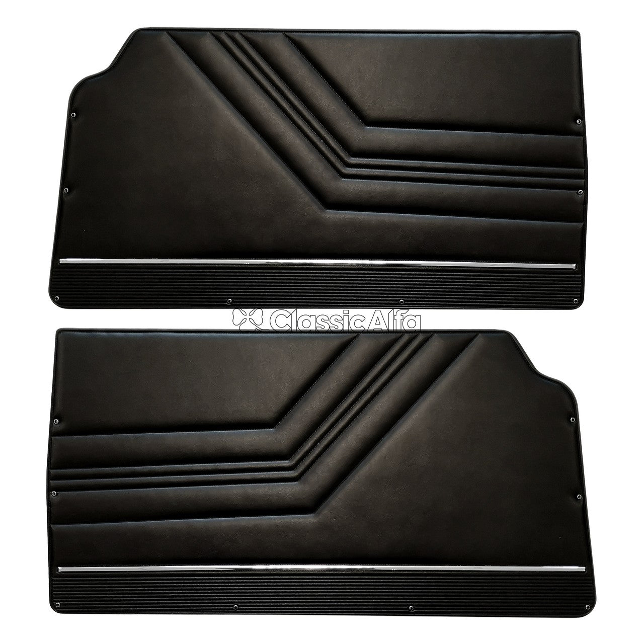 IN040 GTV 2000 INNER DOOR TRIM PANELS - BLACK - PAIR