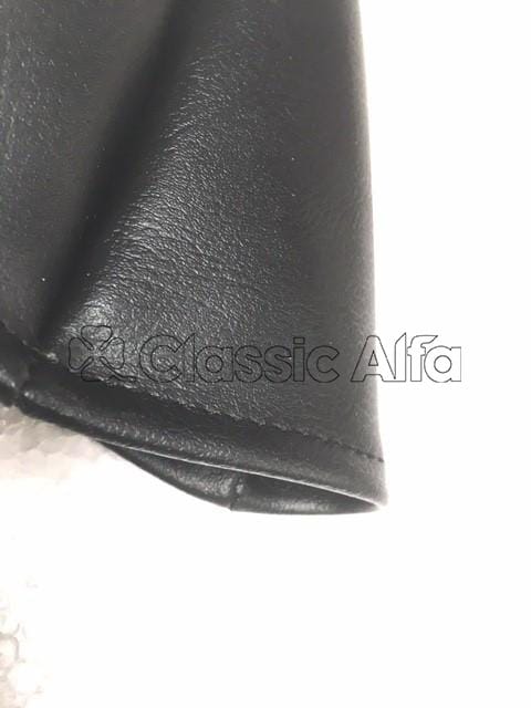 IN046 GEAR LEVER GAITER - BLACK VINYL 5 ROWS OF STITCHING