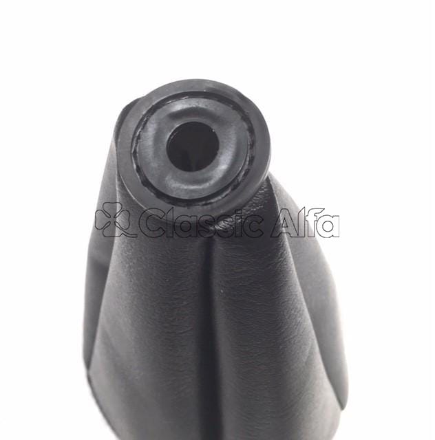 IN046 GEAR LEVER GAITER - BLACK VINYL 5 ROWS OF STITCHING