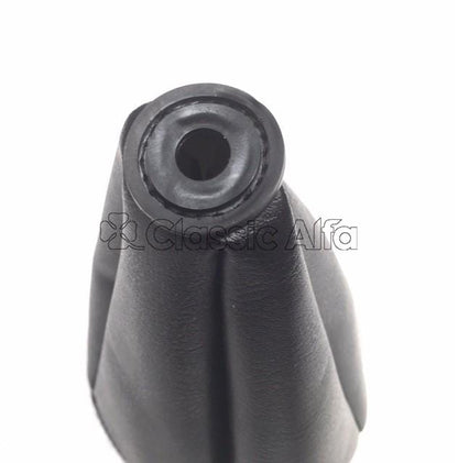 IN046 GEAR LEVER GAITER - BLACK VINYL 5 ROWS OF STITCHING