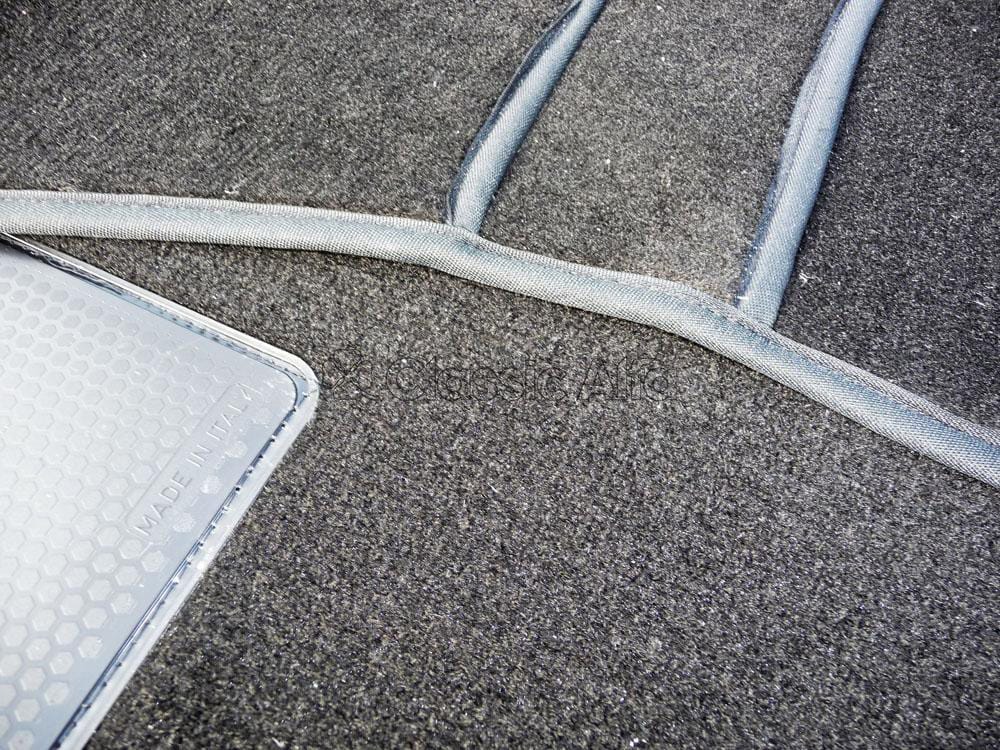 IN244 GT/GTV CARPET SET BLACK - BUDGET LEFT HAND DRIVE, HANGING PEDALS