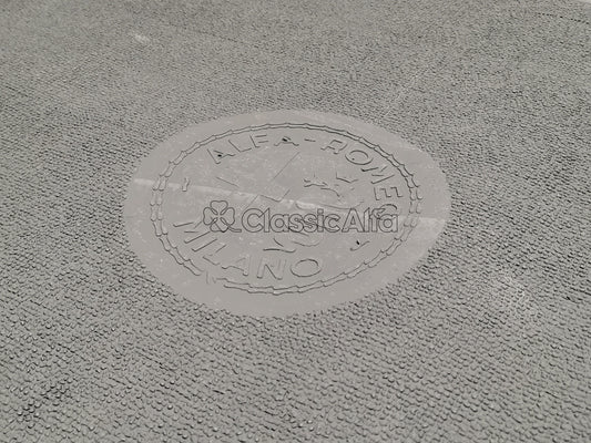 IN261 BERLINA 1750 & 2000 BOOT RUBBER MAT SET GREY