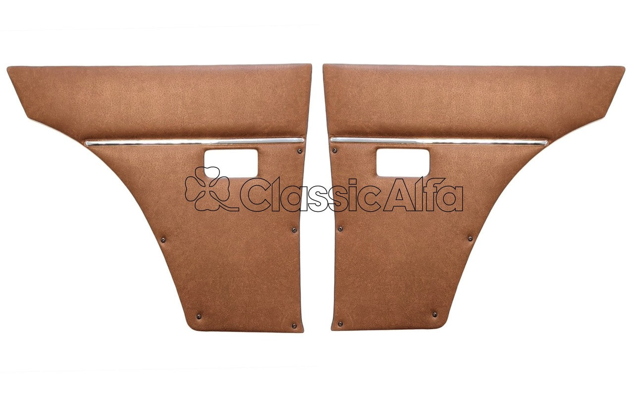 IN265 GT JUNIOR REAR SIDE TRIM PANELS  - BROWN LATE CINGHIALE-PAIR