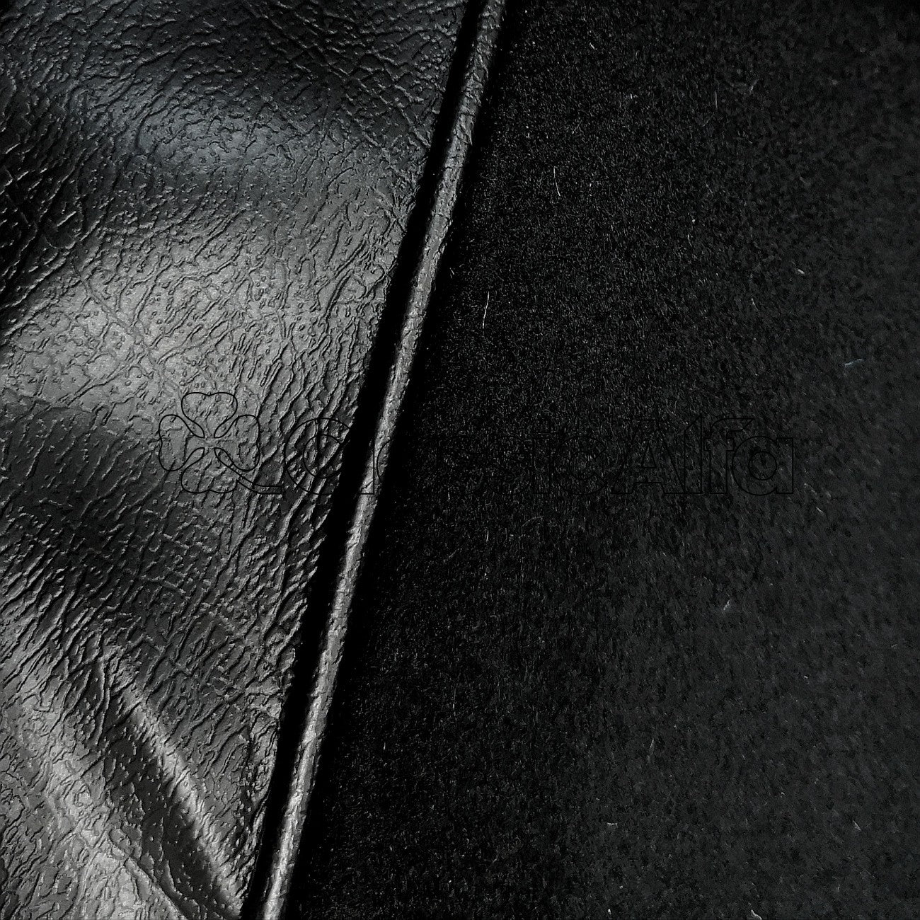 MN069/1 MONTREAL SEAT COVER BLACK CLOTH & VINYL