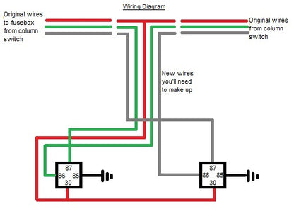 EL066 PAIR OF RELAYS FOR COLUMN SWITCH