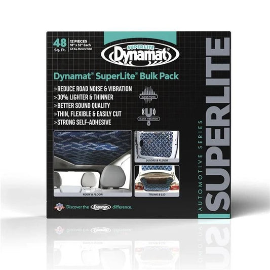 IN216/1 DYNAMAT SUPERLITE SOUND DEADENING 12 SHEETS