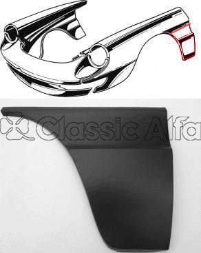 ST071 SPIDER NO.2 FRONT WING REPAIR LEFT - BEHIND WHEEL