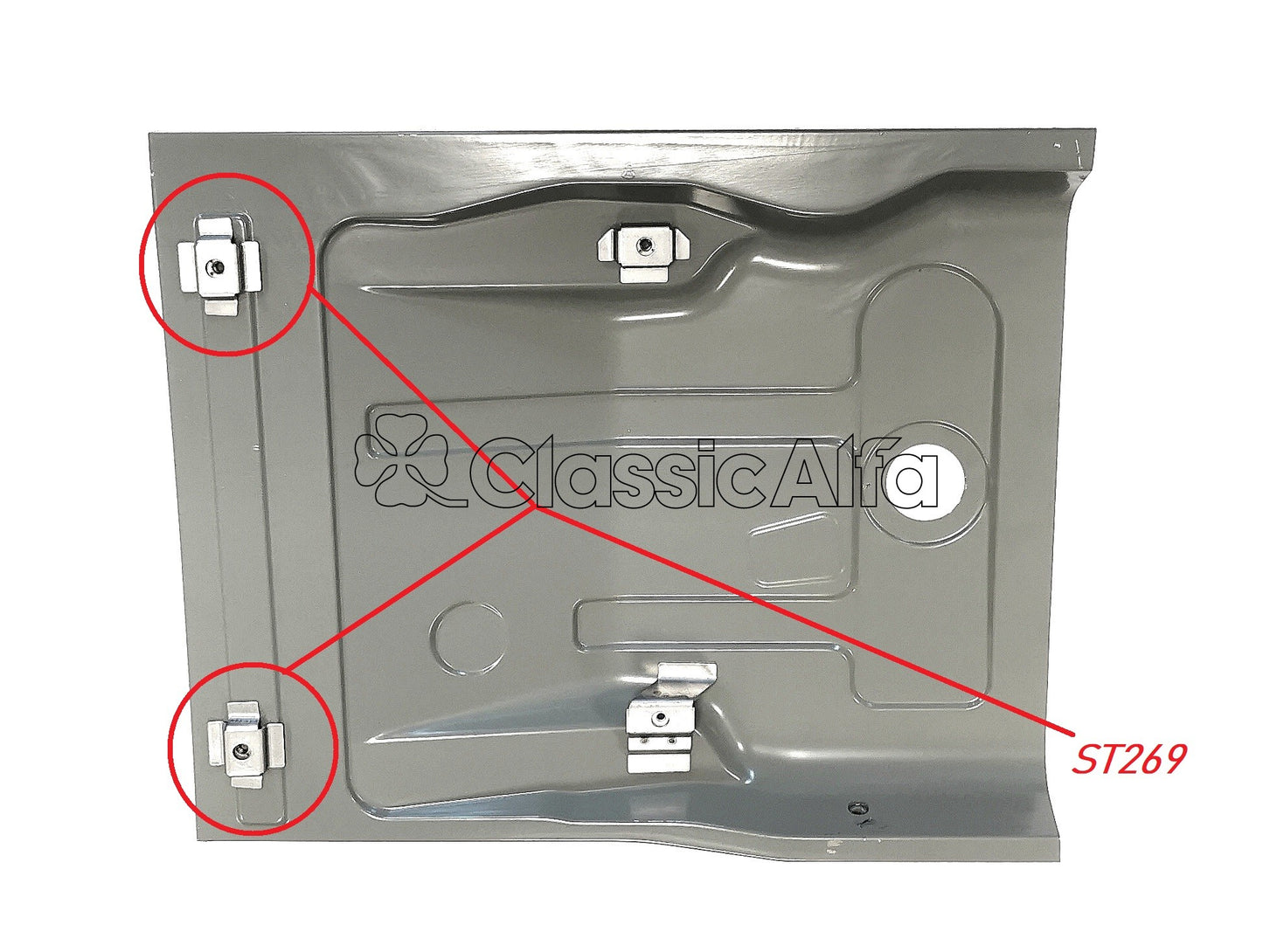 ST269 GT FRONT SEAT RAIL MOUNTING BRACKET (1970-76)