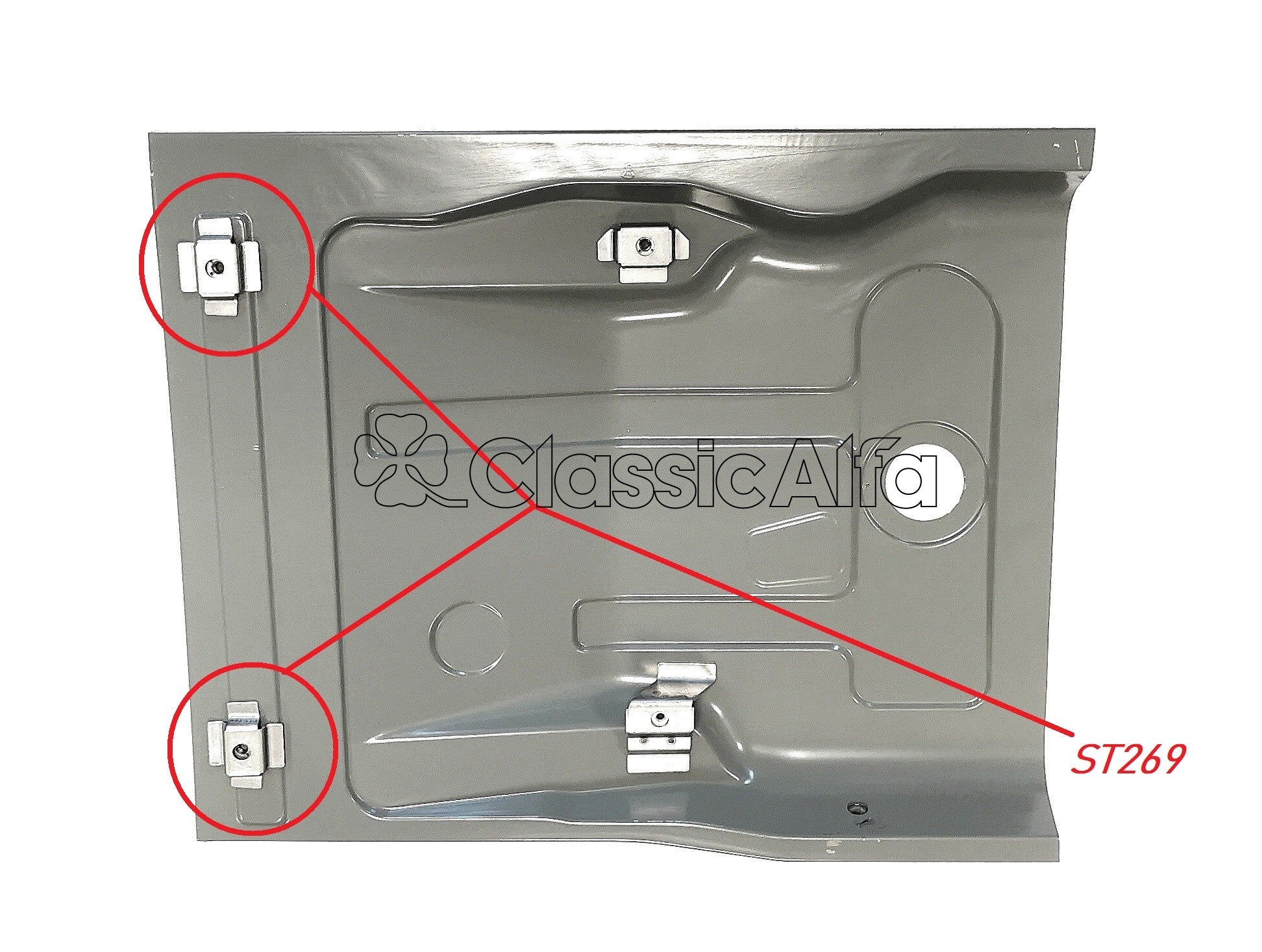 ST269 GT FRONT SEAT RAIL MOUNTING BRACKET (1970-76)