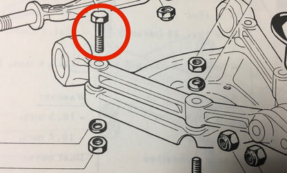 SU146 BOLT SPRING PAN TO WISHBONE